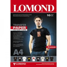 Термотрансферная бумага Lomond, 1 шт. (A4, для струйной печати, для темных тканей)