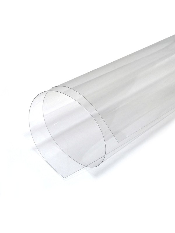 Прозрачный пластик ПЭТ 0.3 мм (300 мкм), листовой, 60х100 см