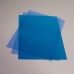 Цветной прозрачный пластик А3, ПВХ, синий
