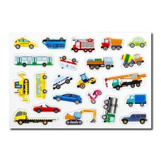 Магнитный автопарк, магнитные машины, 22 штуки Магнитный автопарк, магнитные машины, 22 штуки