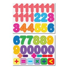 Магнитные цифры и знаки 45 штук Магнитные цифры и знаки 45 штук