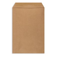 Крафт конверт (пакет) С4 229х324 мм, плоский (коричневый)